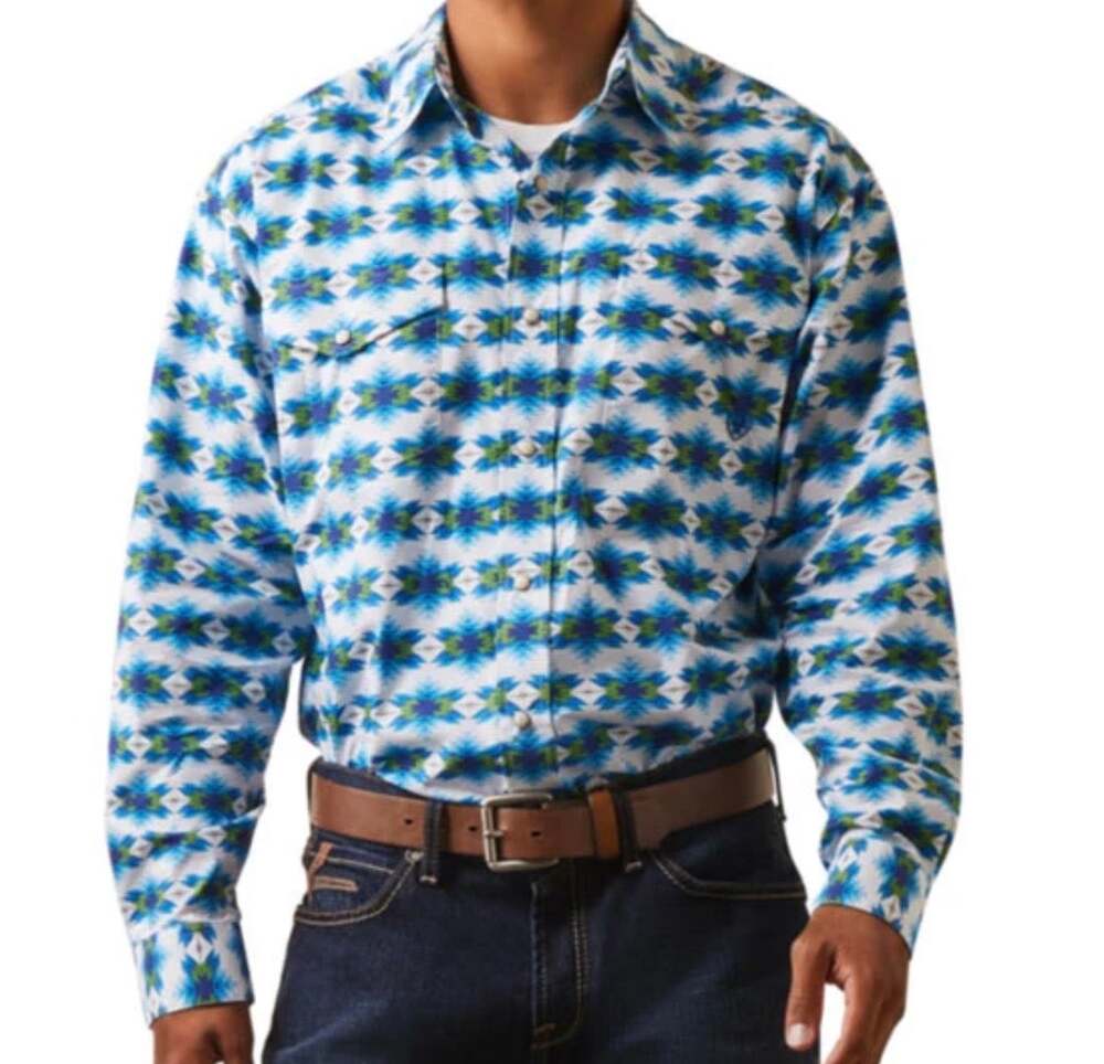 Ariat Western Button Down Shirt Size Small